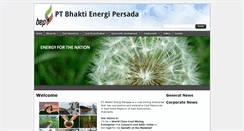 Desktop Screenshot of bepcoal.com